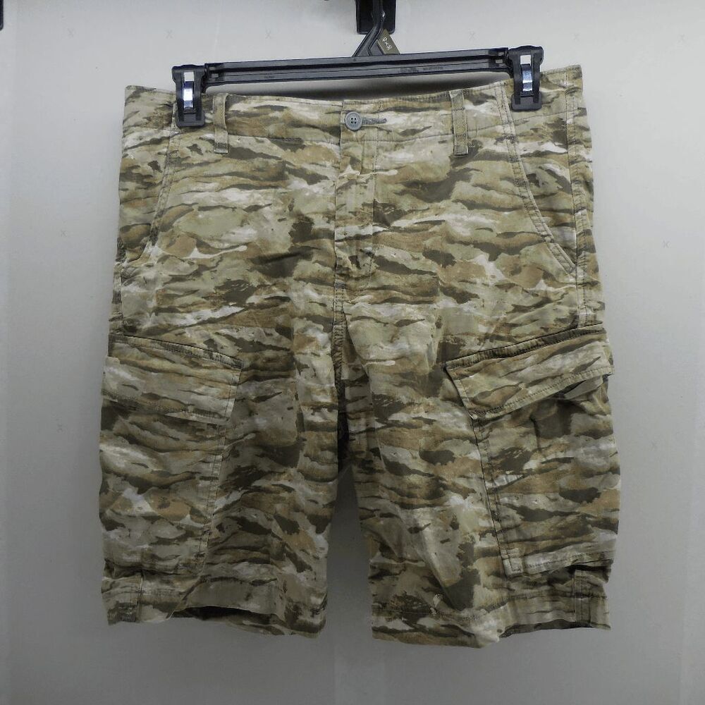 Levis XX Cargo‎ Shorts Men’s 33x9 Green Camo Army Work Utility Gorpcore EUC
